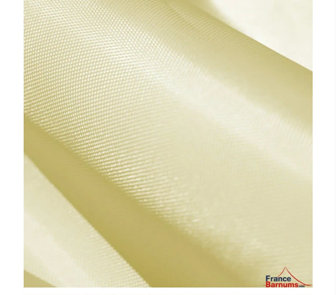 Détail bâche polyester PVC barnum