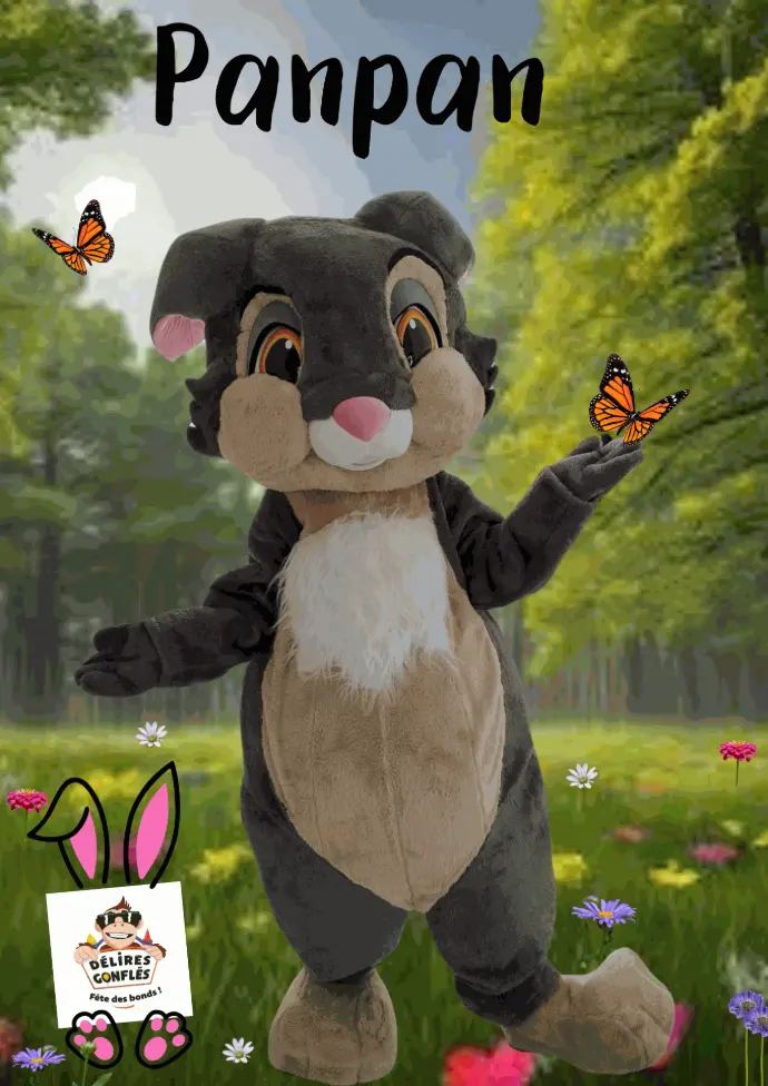 mascotte panpan bambi sainte reine de bretagne 44160
